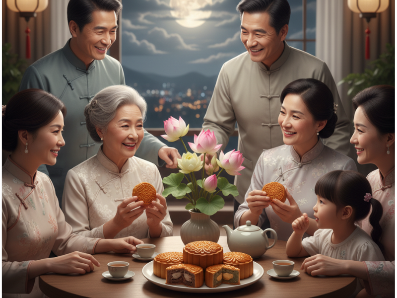 làm bánh trung thu 